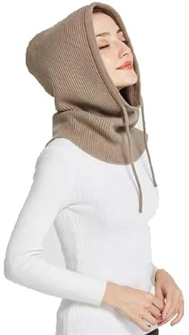 KGM Accessories Gestrickte Sturmhaube, weich, Kaschmir-Gefühl, für Damen und Herren, Wintermütze, Skimütze