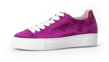 Gabor Damen Low-Top Sneaker, Frauen Halbschuhe,Wechselfußbett