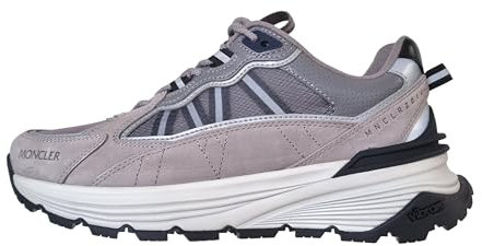 Moncler Sneakers Damen Leder und Stoff Lite Runner 4M00130 M2055 Grau, grau, 39 EU