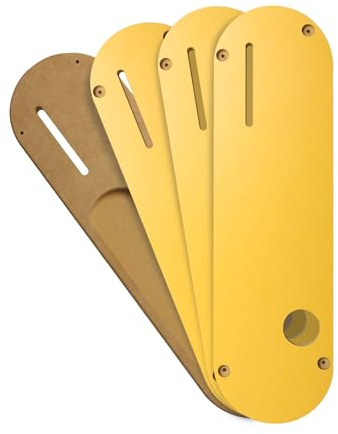 GEAIN Zero Clearance Inserts For DeWalt Table Saw With Riving Knife Slot 7491, 7491RS, 7490 (Type 1), 744, 745, 746 And 7480 4-Pack