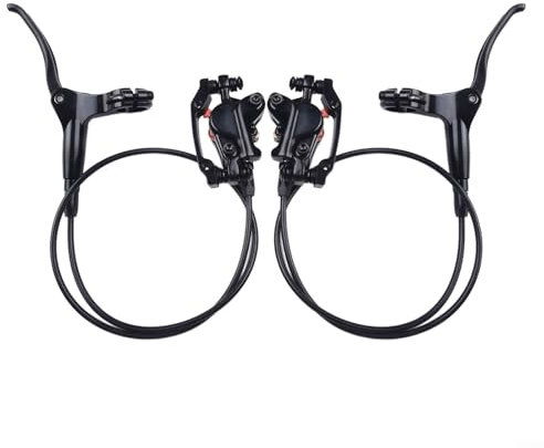 Set di freni idraulici per mountain bike, freni a disco idraulici, freni idraulici per, E-Bike, Fatbike (sinistra posteriore destra anteriore)