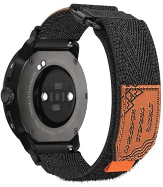 Armband für Suunto Race S/Race Armbänder Nylon Weiches Sportbänder für Herren Damen, Verstellbare Metallring Verschluss Ersatzarmband Kompatibel mit Suunto Race S/Race Uhrenarmband (C,M)