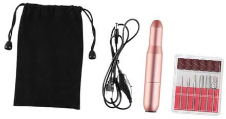 SEWOART clou USB meuleuse à ongles électrique perceuse à ongles rechargeable manucure ponceuse à ongles outils ongles outils nail art outil de meulage des ongles clou électrique Golden