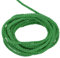 sourcing map Twisted Cord Trim, 5 Yard 5mm 3-Ply Twine Braided Rope Shiny Thread String for Craft Gift Bag Curtain Christmas Decor, Dark Green - 5m