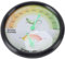 Reptilien -Thermometer und Feuchtigkeitsanzeige, Zeigertyp Mechanischer Thermometer Hygrometer -Zifferblatttemperatur und Feuchtigkeitsanzeige Haustierfeuchtigkeitsmessgerät für