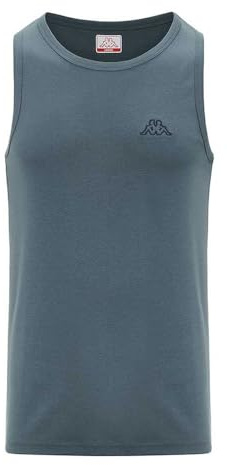 Kappa Carsenac Tank Funktionsshirt, bequem und stilvoll, Kobaltblau und Blue Dk Denim, Größe XL