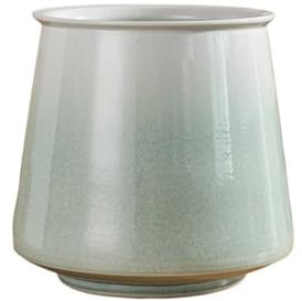 Xilin-872 Pots de Fleurs Pot de Fleurs Vert dégradé, Pot en céramique Haut de Gamme de Grand diamètre et résistant aux Hautes températures for Une Utilisation intérieure et extérieure Pot de Plante
