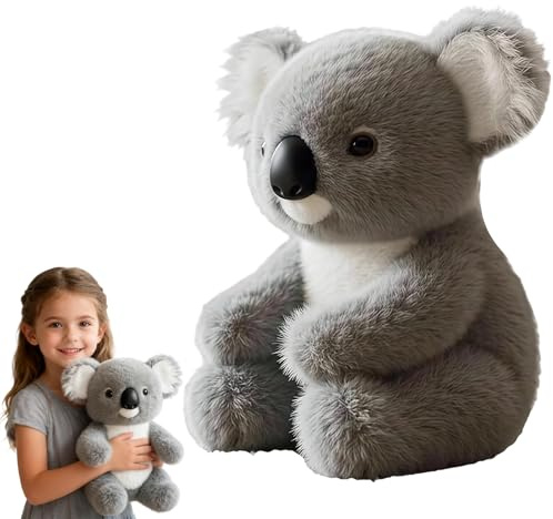 SORAYUXI Koaly Plüschtier, Koala Kuscheltier Weicher Koala Plüschtier Spielzeug Stress Abbauen Koalas Spielzeug, Niedlich Koala Bär Plüschtier Ultra-Soft Koala Plush für Kinder Erwachsene Schlafen