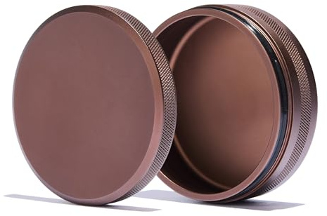 URBAN LEAF Premium Snus Box, Extra Large, Waterproof, Extra Large Storage Space Without Second-hand Compartment, Stylish Grippy Edge, Stylish Snus and Pouch Storage, 4, Cognac (Brown), L, Formal