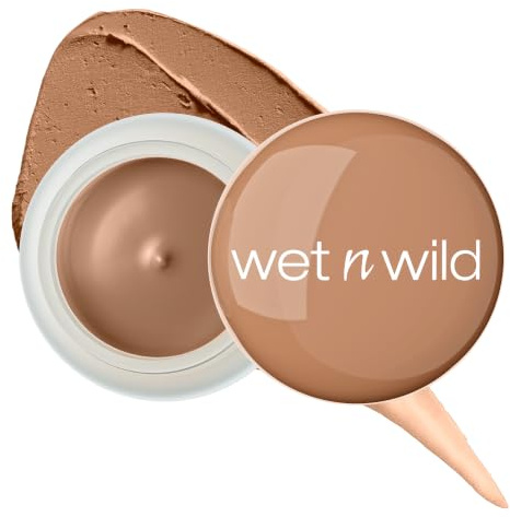Wet n Wild, Mother Fluffer Cloud Cream Bronzer, Blurred Matte Finish, leichte Cream-to-Powder-Textur, für natürliches Bronzing & Contouring, aufbaubar & einfach zu verblenden, Beige Please