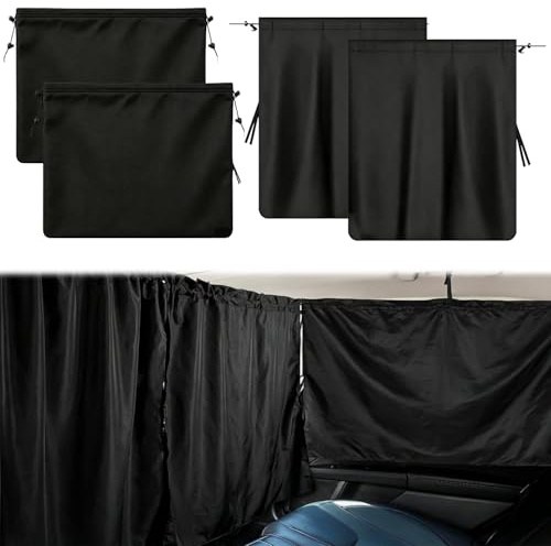 3 Teiliges Auto Vorhang Innen Set Autofenster Sonnenschutz TragbarfürReisen