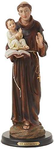 George S. Chen Imports Heilige Anthony Statue Dekor, 30,5 cm