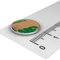 10 x Neodym Scheiben Magnet, 15 x 1 mm, vernickelt, selbstklebend durch Klebefolie, Grade N35, Supermagnete