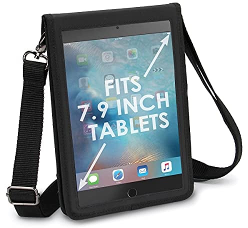 USA GEAR Funda para Tableta de 7 Pulgadas con Frente Abierto y Exterior Protector - Compatible con Samsung Galaxy Tab A y iPad Mini