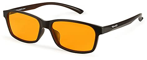 PRiSMA - 99% Blaulichtfilter-Brille FREiBURG PRO99 - Damen und Herren - für Arbeit PC und TV - Augenanstrengung reduzieren - besser schlafen