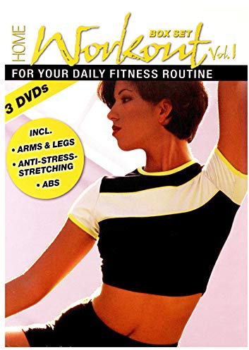 Home Workout Vol. 1 for your daily fitness routine(3 DVD's) Box Set