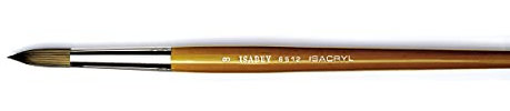 Isabey pinceau : rond Series : 6512 taille 8