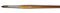 Isabey pinceau : rond Series : 6512 taille 8