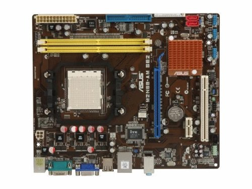 Asus M2 N68-AM SE2 Motherboard AM2 uATX Motherboard – Socket (4 GB, AMD Athlon FX, Phenom Phenom, Sempron AM2 MicroATX, Fast Ethernet, Socket)