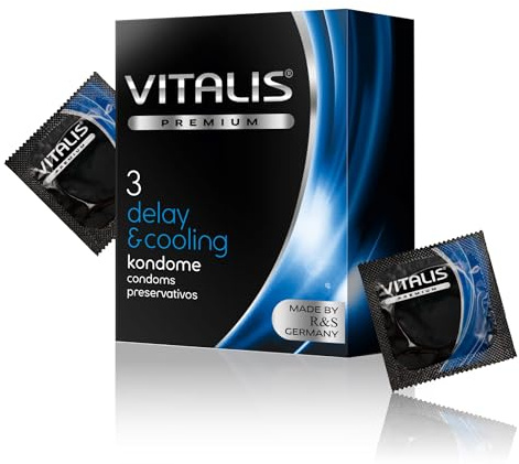 Vitalis delay & cooling, 3er Pack Kondome, 3 Stück