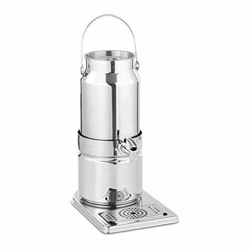 APS 10750 Milchkanne -TOP FRESH-, 23 x 35 cm, H: 45 cm, 18/8 Edelstahl, 1 Kühlakku im Standfuß