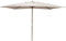 Parasol bois 3x2 m - Couleur - Ecru