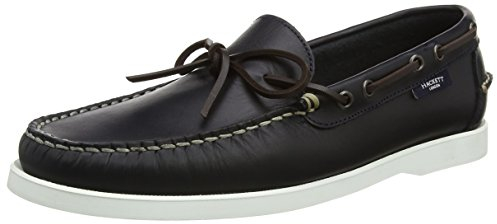 Hackett Herren Lace Veg Docksider Laufschuhe, Blau (Navy), 42 EU