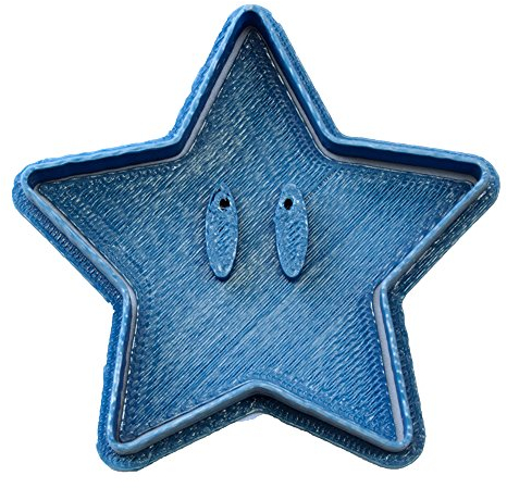 Cuticuter Estrella Cortador de Galletas para Mario, Azul