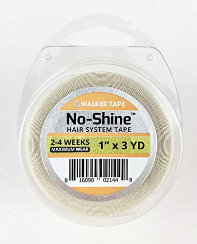 Walker Tape 1 Inch x 3 Yards No-Shine Double Sided Tape Roll (WKR-NS-S3)