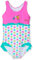 Playshoes UV-Schutz Badeanzug Mädchen Schwimmanzug Badebekleidung, Die Maus Blumen, 86/92