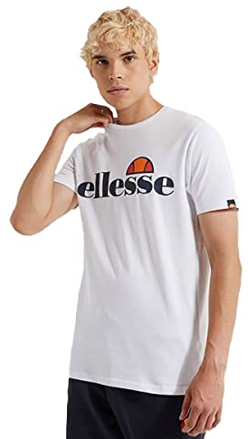Ellesse Herren Sl Prado Tee T Shirt, Weiß, S EU