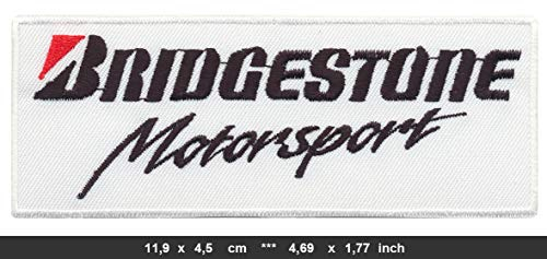 Bridgestone Patch Aufnäher Auto Motorrad Reifen Motorsport Formel 1 F1