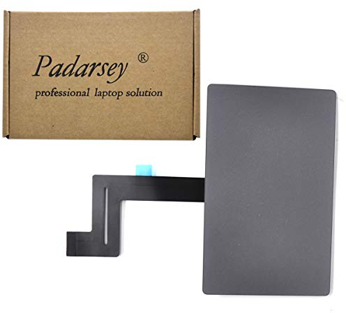 Padarsey Ersatz-Trackpad Touchpad kompatibel für MacBook Pro Retina 13 Zoll Unibody A1706 Touch Pad mit Flexkabel (passend für 2016–2017 Version) (A1706 2016–2017 13 Zoll mit Kabel (grau))