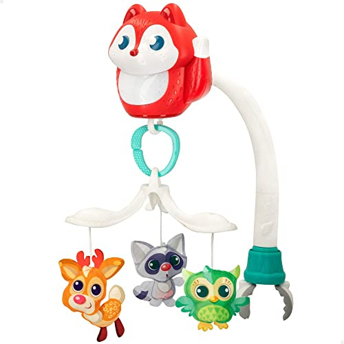 winfun 46706 Mobile Wiege Tiere 3 in 1 + 0 m, Mehrfarbig