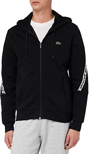 Lacoste Sweatshirt à Capuche Homme Noir M