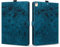 Rosbtib Coque pour iPad 9./8./7. Génération 2021 2020 2019 iPad 10.2 Coque, Etui Cuir PU avec Fentes Cartes Magnétique Housse iPad 9/8/7/ ipad Air 2019 10.5, Bleu Chat Sakura