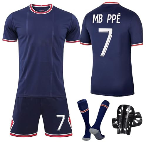 Ronronner Fußballtrikot für Kinder, Fußballtrikot,Kurzarmtrikot Shorts Set, Fussball Jersey Football Trikots, Jersey Fußballtrikot mit Socken für Erwachsene und Kinder