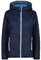 CMP - Damen-Wendejacke mit fester Kapuze, Himmelblaues Staubblau, D38