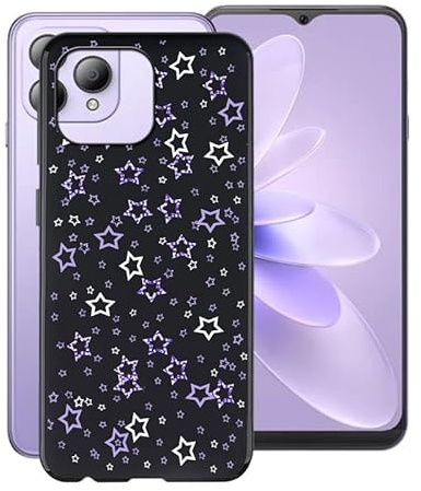 TREBAM Schwarz Stoßfest Hülle für Cubot P80 (6.58 Zoll), Ultradünne Anti-Kratzen Handyhülle Cover Weiches Silikon Schutzhülle Tasche für Cubot P80 - XT35