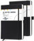 STATIONERY ISLAND Notizbuch Dotted 2er Pack 5,3 x8,4, 180 Nummerierte Seiten Journal Buch, 120gsm Papier Notizbuch Gepunktet, Bullet Dotted Journal