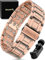MagnetRX® 3X Strength Copper Bracelet – 99.9% Pure Copper Bracelets for Men with Magnets – Premium Fold-Over Clasp and Adjustable Bracelet Length with Included Sizing Tool (Stealth)