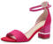 MARCO TOZZI Damen Sandalen mit Absatz mit Verstellbarem Riemen Vegan, Rosa (Pink Comb), 39 EU