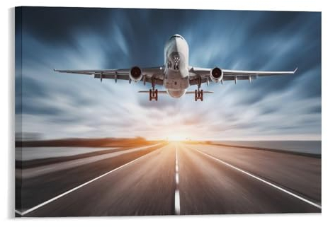 Puzzle 1000 Teile für Erwachsene,Flugzeug und Straße,Puzzle Schwierig Perfektes Pädagogisches Geschenk für Jungen Und Mädchen(38x26cm)-134