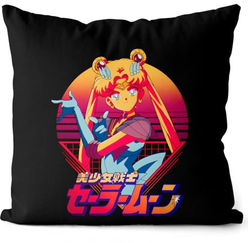 CottonCloud Pretty Soldier Kissen mit Füllung 40cm Baumwolle Moon Anime Manga Cosplay Crystal