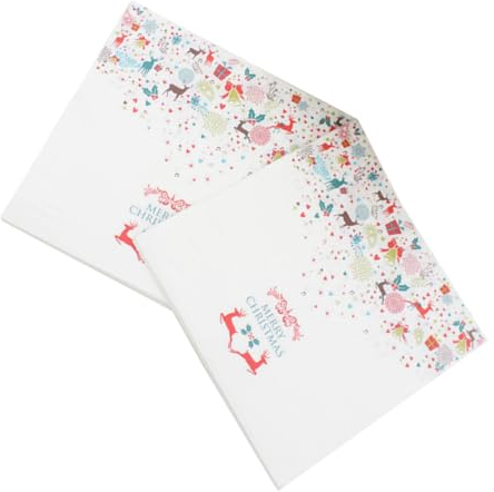 HAPINARY 40stücke Bunte Bedruckte Servietten Weihnachtsdekoration Hochwertige Servietten Für Dinner Und Partys Für Feste Shower Und Besondere Anlässe