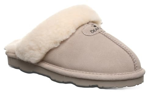 BEARPAW Loki Damen-Hausschuhe, mehrere Farben, bequem und leicht, Pilz, 40 EU