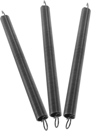 HOMSFOU Safety Convenience 3 Pack Ladder Spring for Loft Ladder 20x280mm Steel Spring Attic Ladder Parts