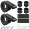 TNSLAND 2 Stück Arbeitsleuchten Halterung Universal 19-32mm Klemmhalterung Rohrhalterung Universal Light Bar Halterungs Rohrklemme für Frontschutzbügel, Geländewagen, Auto, Lkw, Motorrad