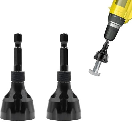 SIGANDG Herramienta de Desbarbado de Pernos Herramienta de Chaflán Externo Herramientas de desbarbado hexagonal Per la pulizia di barbe a vite (3-20 mm/2 parcelas)