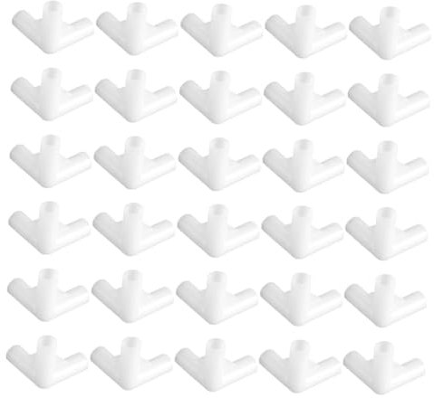 ifundom 30Pcs Canopy Tent Fittings Durable Tent Pole Connectors for Quick Setup Corrosion Resistant for Awnings and Outdoor Inner